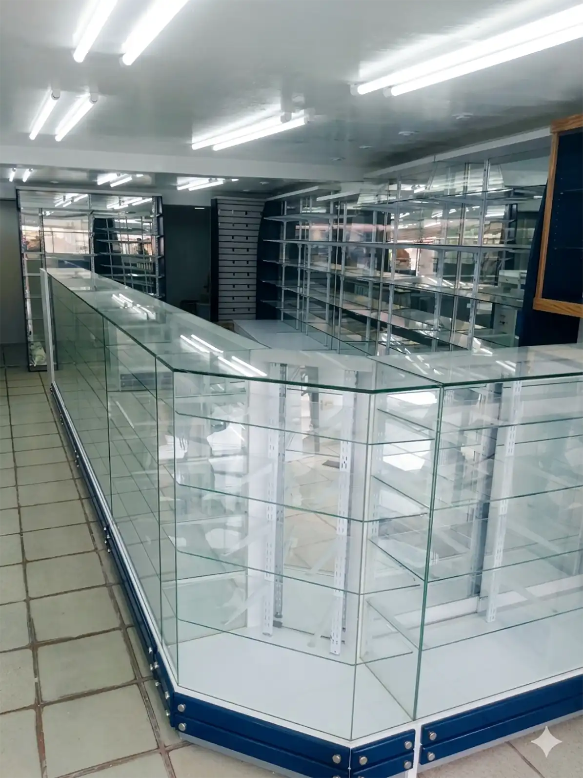 Fabrica de vitrinas en aluminio