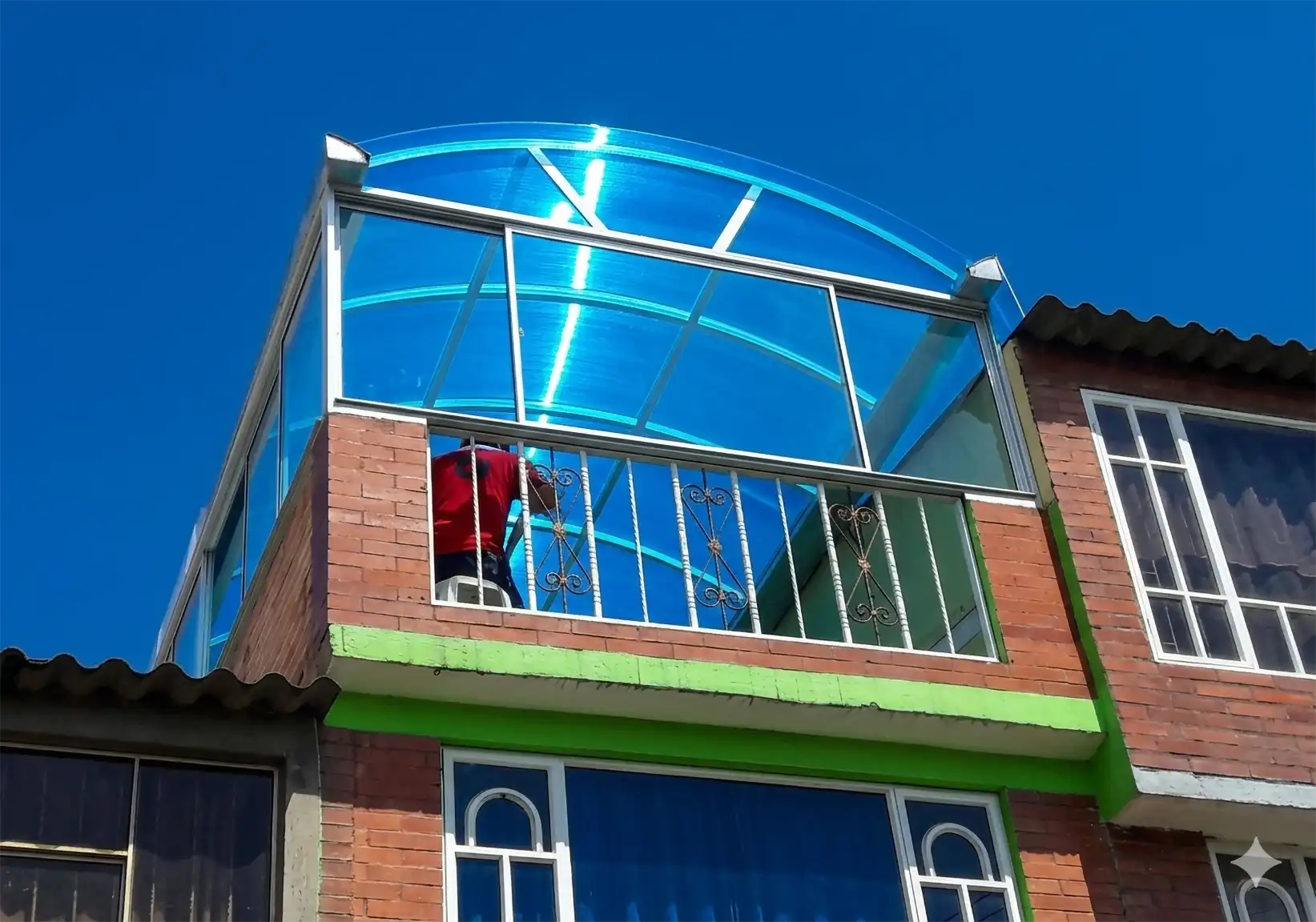 Cubiertas en policarbonato